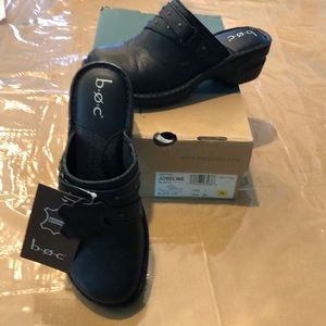 BOC Clogs Joseline in black size 7, Euro 38